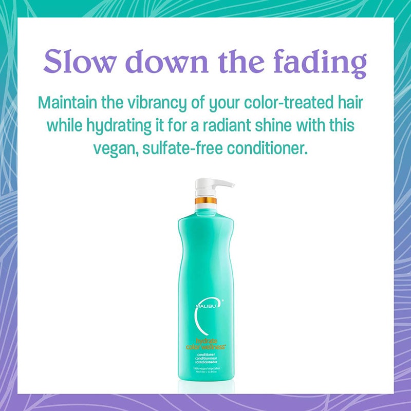 Malibu C Hydrate Color Wellness Conditioner, 266ml - Image 2