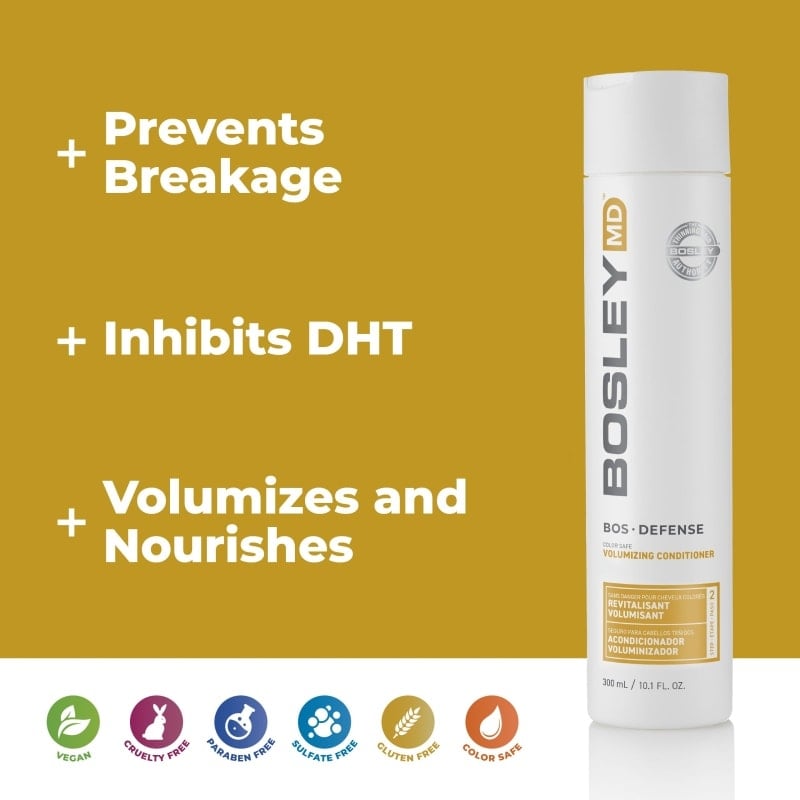 Bosley Defense for Coloured Normal to Fine Hair Starter Pack, 3 Pieces - Image 7