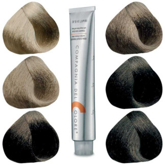 CDC Professional Hair Colour - Ash Naturals, Levels 4.01-9.01, 100ml