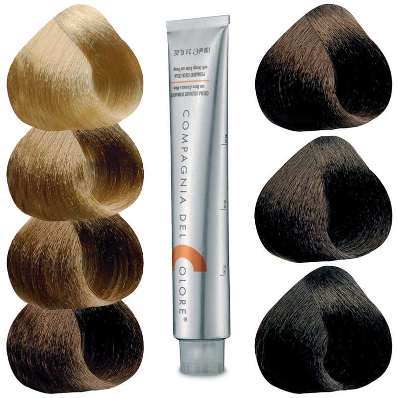 CDC Professional Hair Colour - Savannah Naturals, Levels 4NS-10NS, 100ml