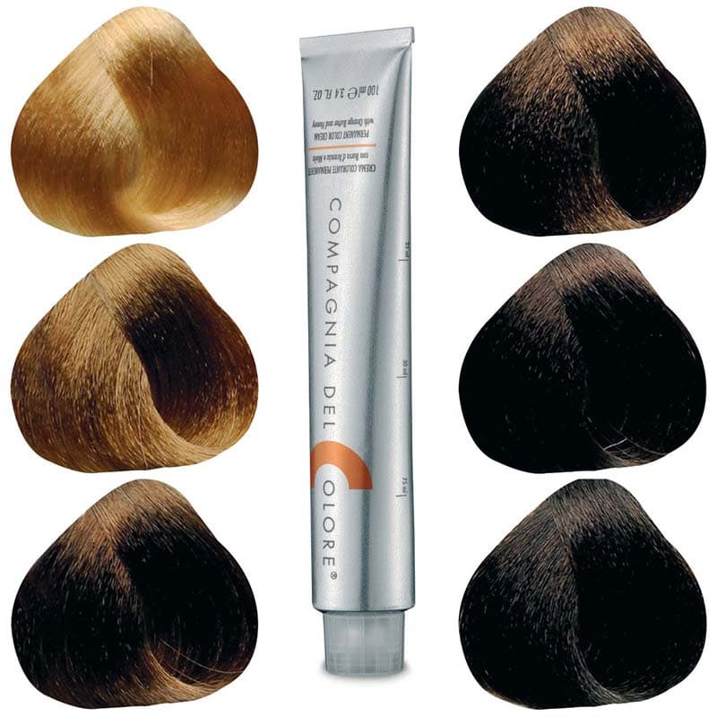 CDC Professional Hair Colour - Golden, Levels 4.3-9.3, 100ml