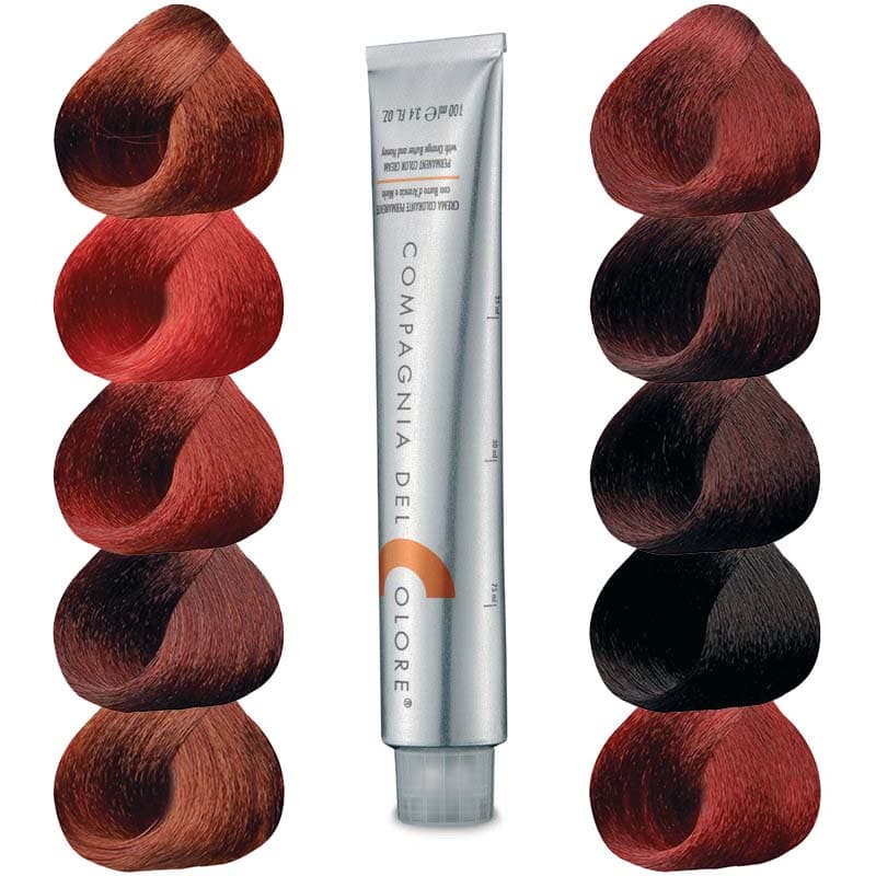 CDC Professional Hair Colour - Red, Levels 4.62-8.66, 100ml