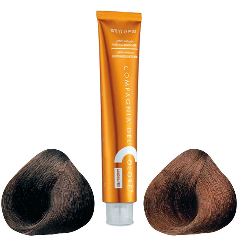 CDC Professional Hair Colour Ammonia Free - Tobacco, Levels 5.23-7.23, 100ml