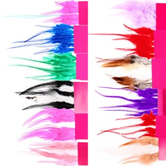 6 Feather Hair Extension