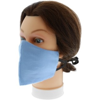 Cotton Face Mask Elasticated, Assorted Colours