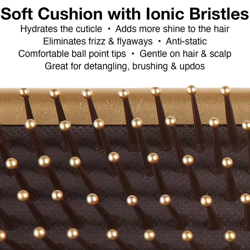 Olivia Garden NanoThermic Ceramic + Ion Breast Cancer Awareness Pink & Grey Brush Collection - Image 4