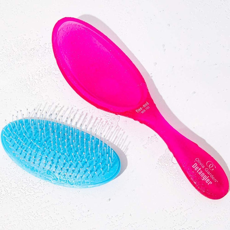 Olivia Garden OG Brush Medium - Thick Hair Display: 16 Brushes & Stand - Image 5