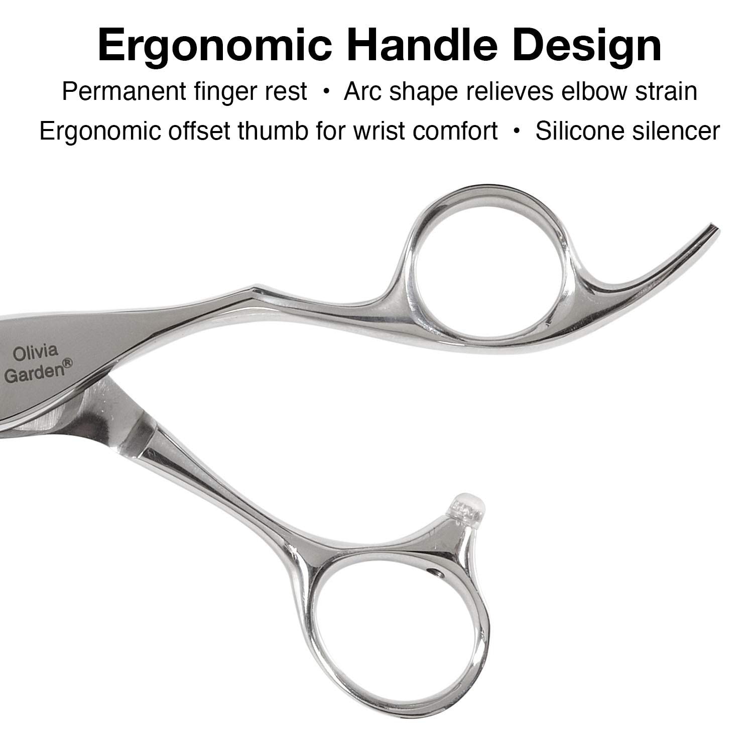 Olivia Garden PowerCut Offset Scissor - Image 3
