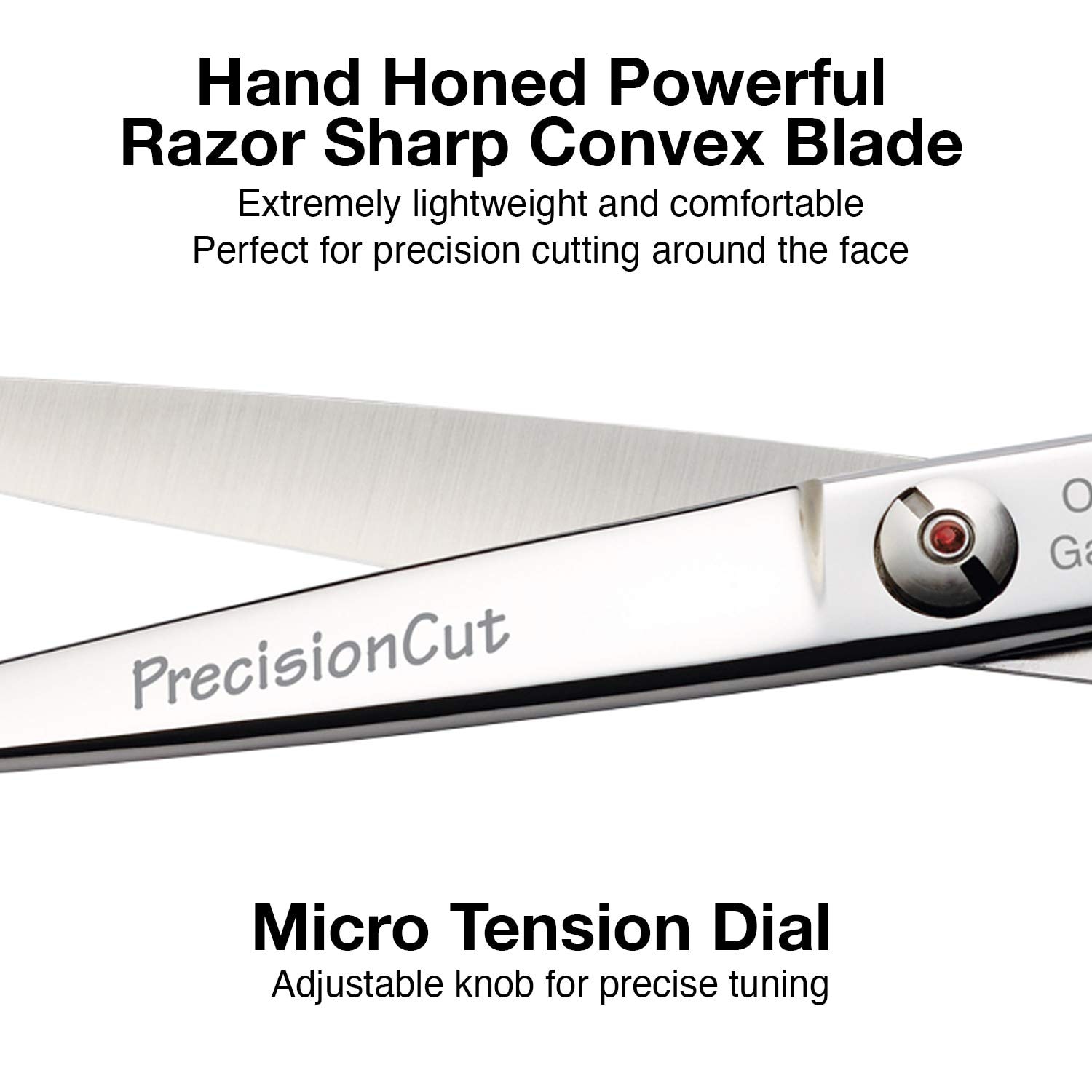 Olivia Garden PrecisionCut Offset Scissor, 5.0 inch - Image 2