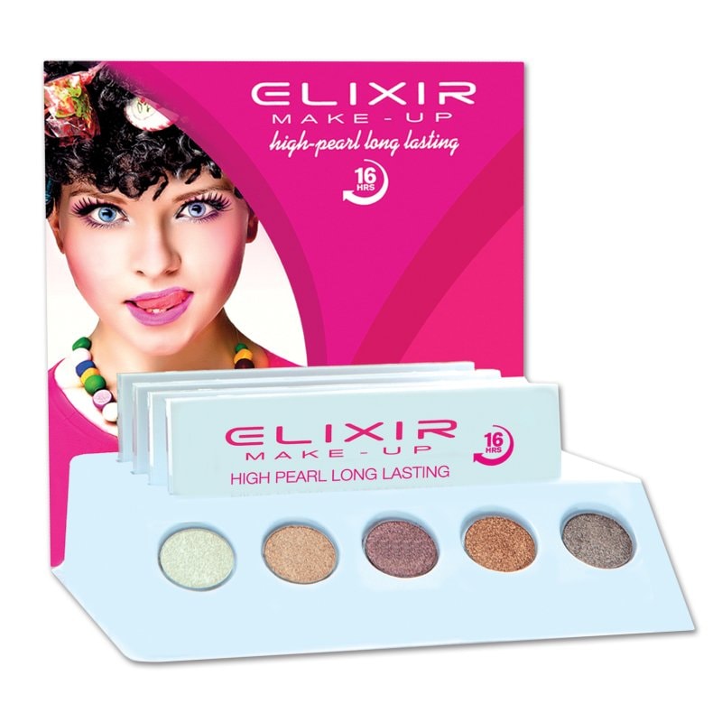 Elixir High Pearl Eyeshadow Single, Five Colours