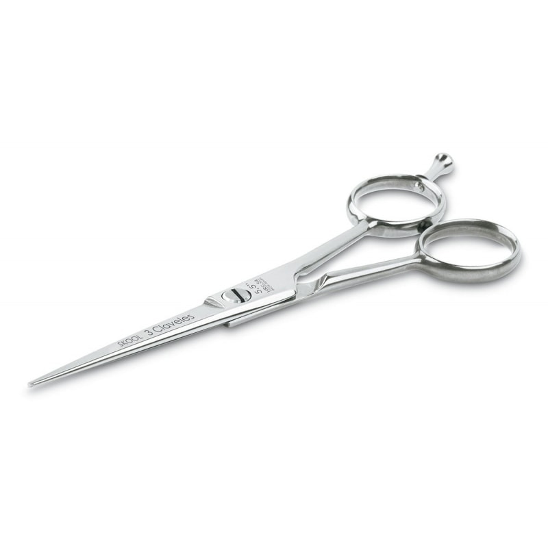 3Claveles Skool Student Micro Serrated Classic Scissor, 5.5 inch - Image 2
