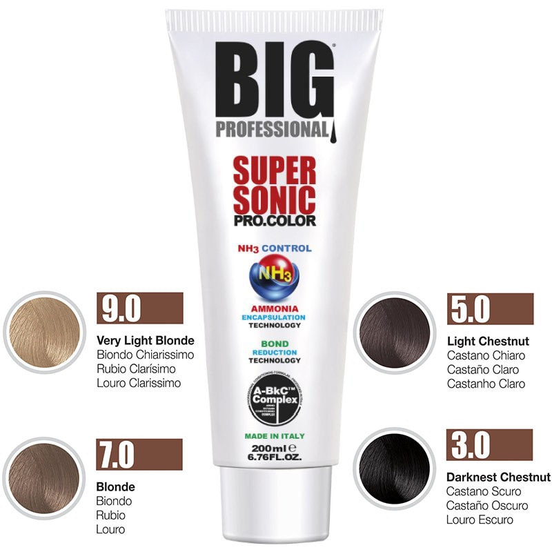 BIG Professional Permanent Colour Naturals, 200ml