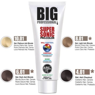 BIG Professional Permanent Colour Ash Naturals, 200ml