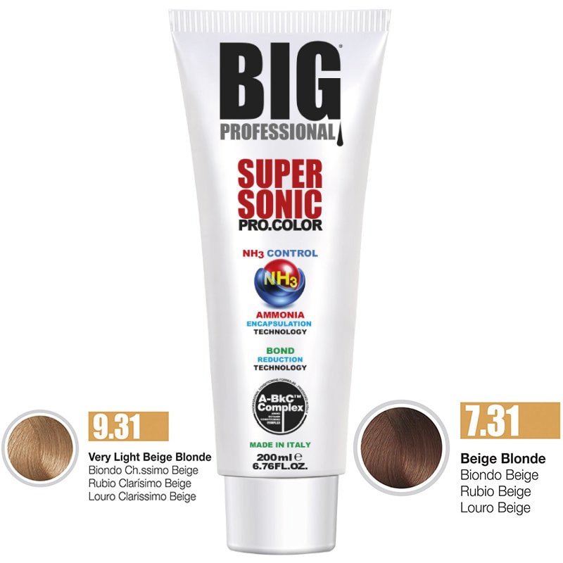 BIG Professional Permanent Colour Beige, 200ml
