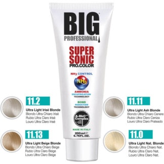 BIG Professional Permanent Colour Super Lighteners, 200ml