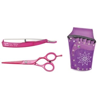 Jaguar White Line Summer Set Red Music Offset with Razor & Pouch