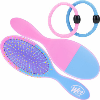 WetBrush Color Me Happy & Style Kit, Brush & 2 Bands