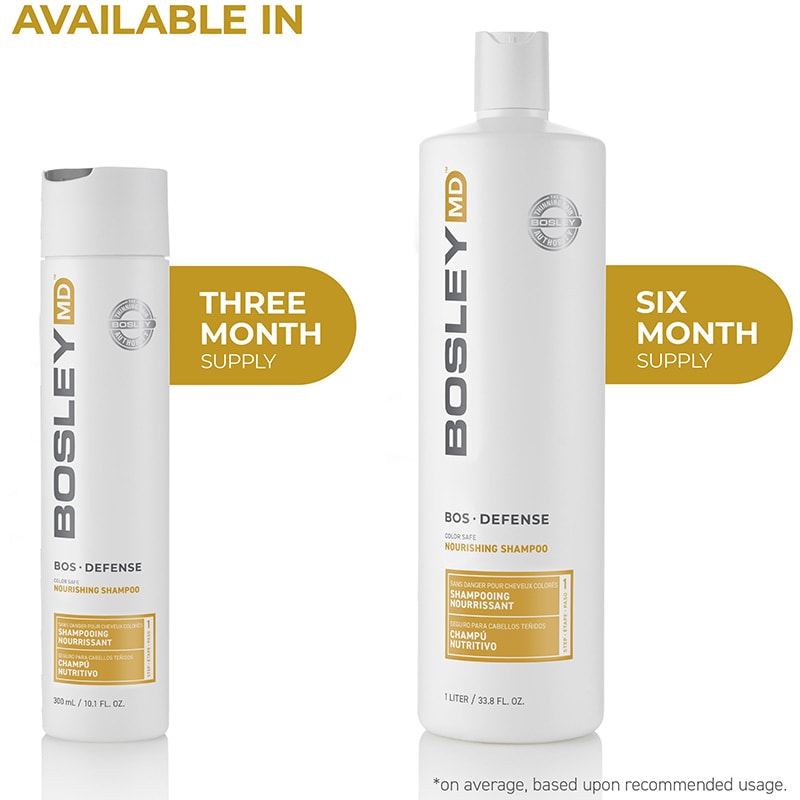 Bosley Defense for Coloured Normal to Fine Hair Nourishing Shampoo - Image 2