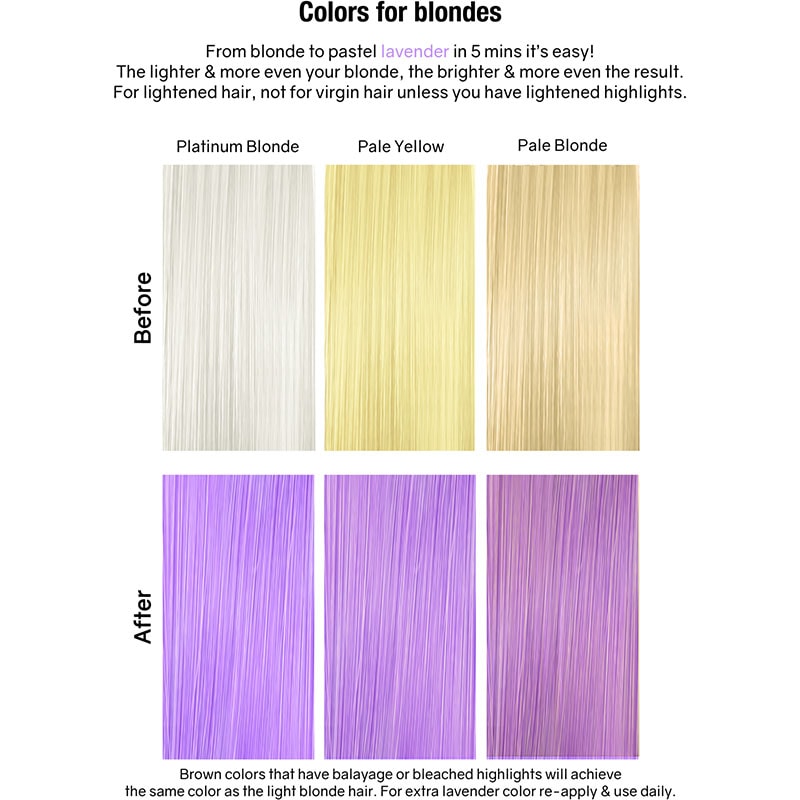 Celeb Luxury Viral Colorwash, Pastel Lavender, 244ml - Image 6