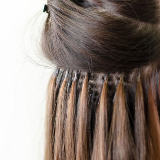 hair-x-tend 60cm Micro Ring 100% Human Hair Extensions, 10/Pack