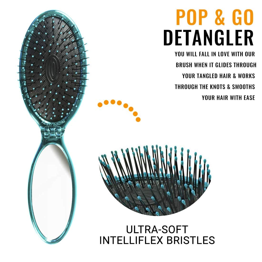 WetBrush Pop & Fold Mini Detangler - Image 4