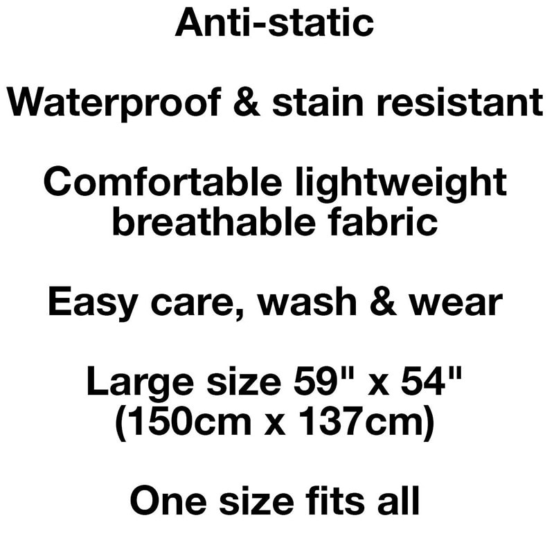 Olivia Garden Prestige Cape, Burgundy, Hooks - Image 4