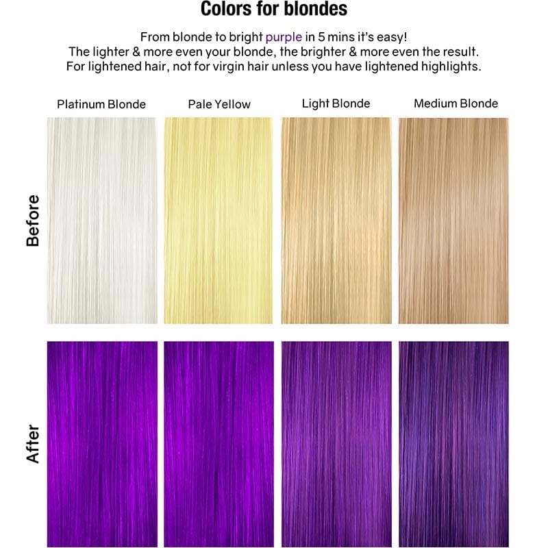 Celeb Luxury Viral Extreme Colorwash, Purple, 244ml - Image 6