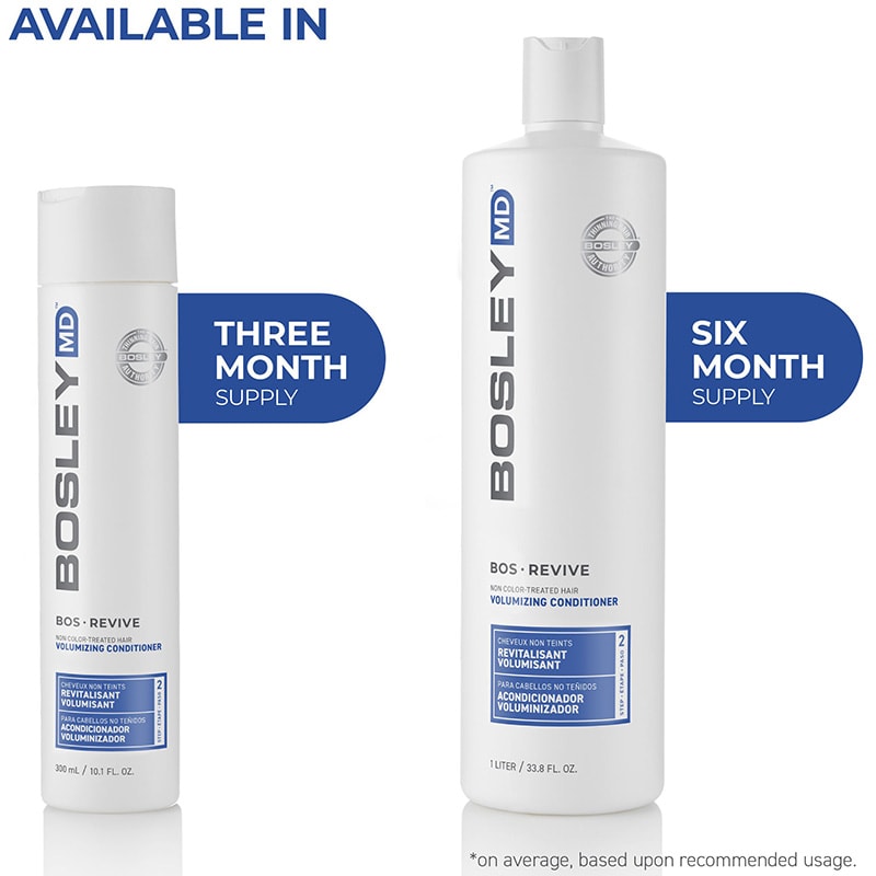 Bosley Revive for Non-Coloured Visibly Thinning Hair Volumizing Conditioner - Image 2