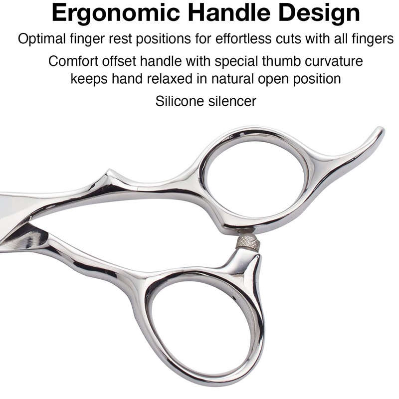 Olivia Garden DryCutPRO Offset Scissor with Case & Sleek Razor - Image 7