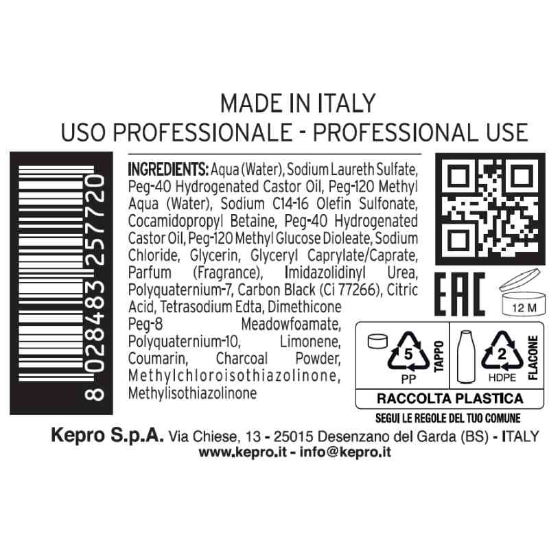 KAYPRO Black Carbon Toning Shampoo for Blonde Hair - Image 2