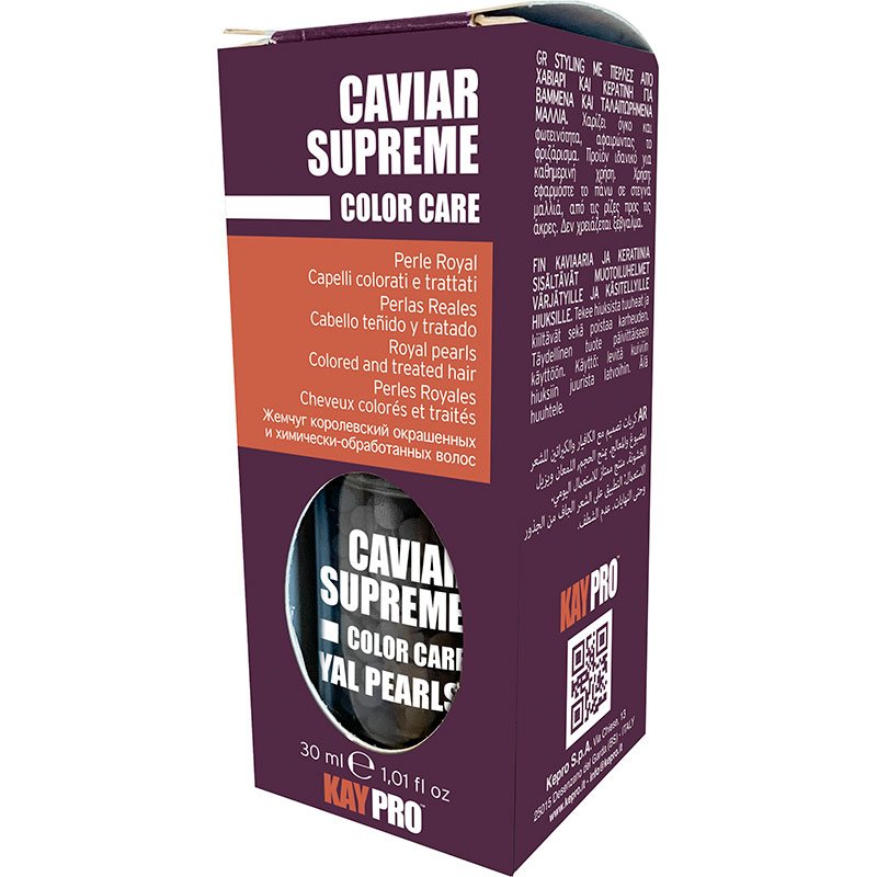 KAYPRO Caviar Supreme Royal Pearls for Coloured Hair, 30ml - Image 2