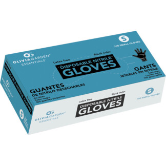 Olivia Garden Essentials Disposable Vinyl Gloves, 100/Box