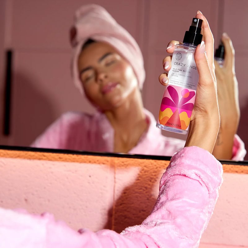 Crazy Angel Self-Tan Water: Medium, 200ml - Image 4