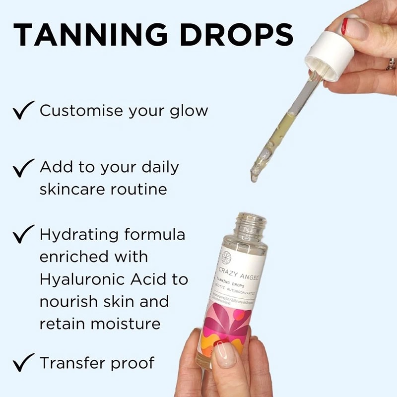Crazy Angel Tanning Drops, 30ml - Image 4