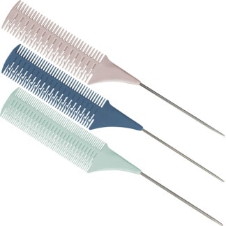 Highlighting Comb Set with Fine, Medium & Wide Teeth, 3/Pack