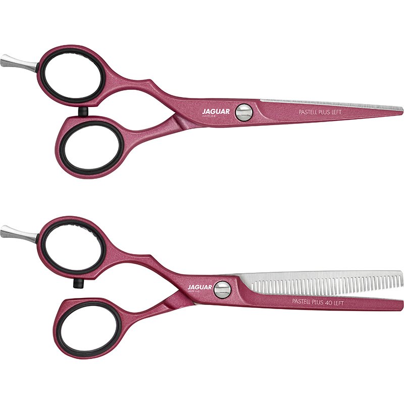 Jaguar White Line Pastell Plus Left-Handed Offset Berry
