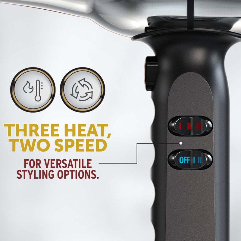 Wahl 5 Star Barber Hair Dryer Chrome 2200 Watt - Image 2