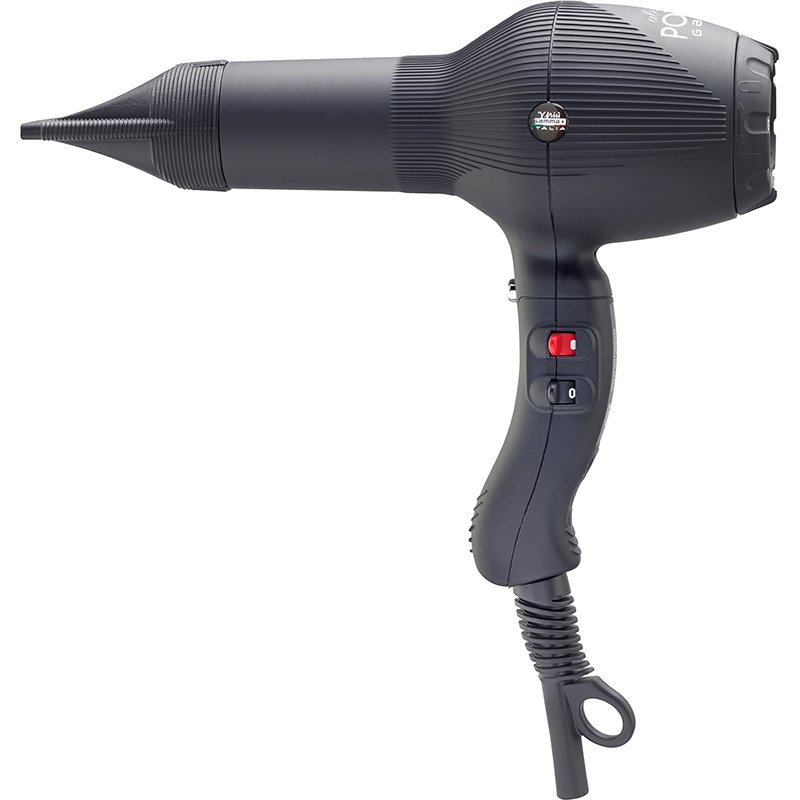 Gamma Più Hair Dryer Barber Phon Black 2000 Watt - Image 2