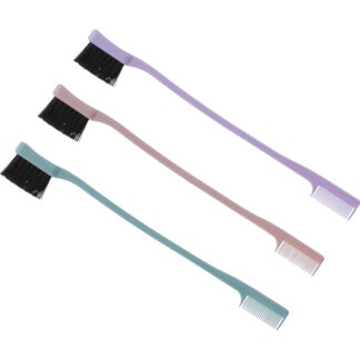 Diane Edge Perfect 2-in-1 Brush & Comb, Assorted Colours