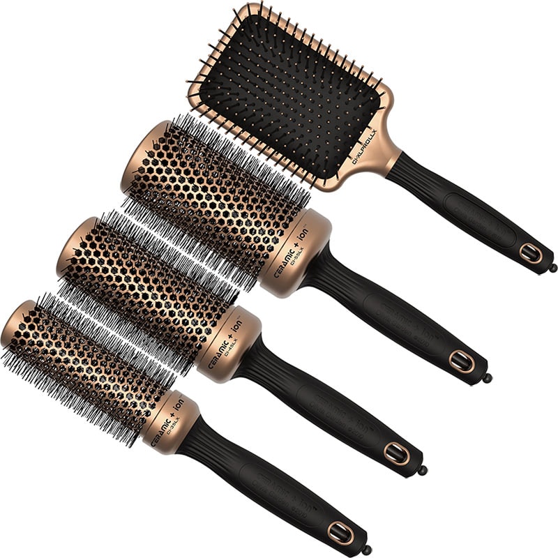 Olivia Garden Ceramic + Ion Thermal Luxe Limited Edition Brush Collection