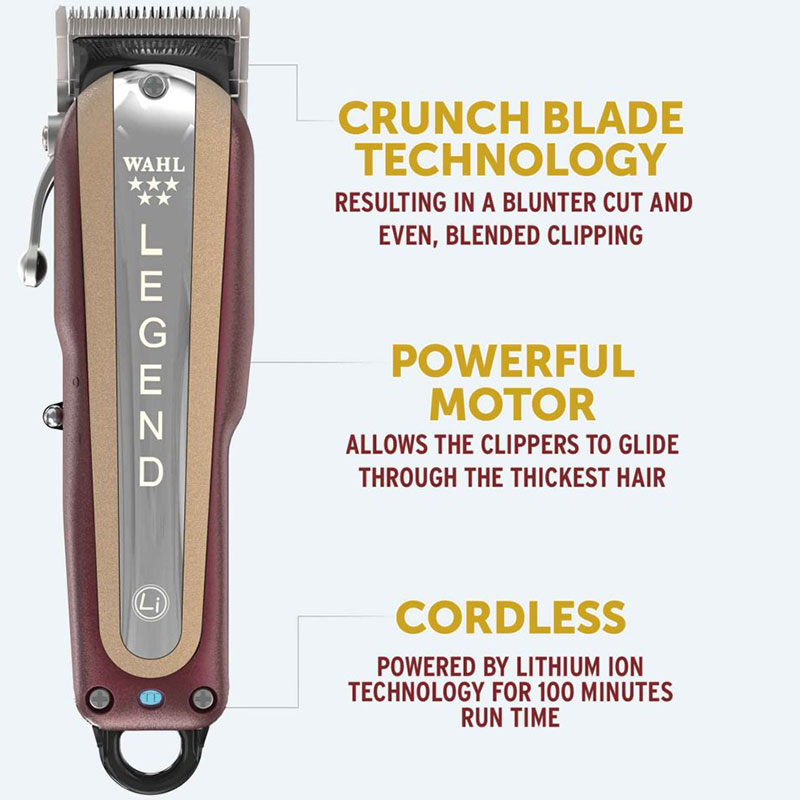 Wahl Legend Hair Clipper Cordless - Image 7