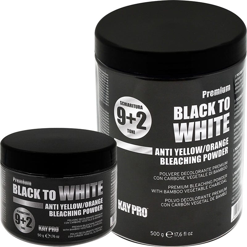 KAYPRO Black To White Anti Yellow/Orange Bleaching Powder