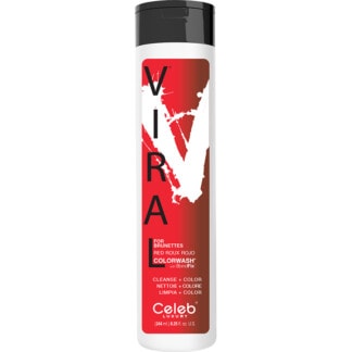 Celeb Luxury Viral Extreme Colorwash for Brunettes, Red, 244ml