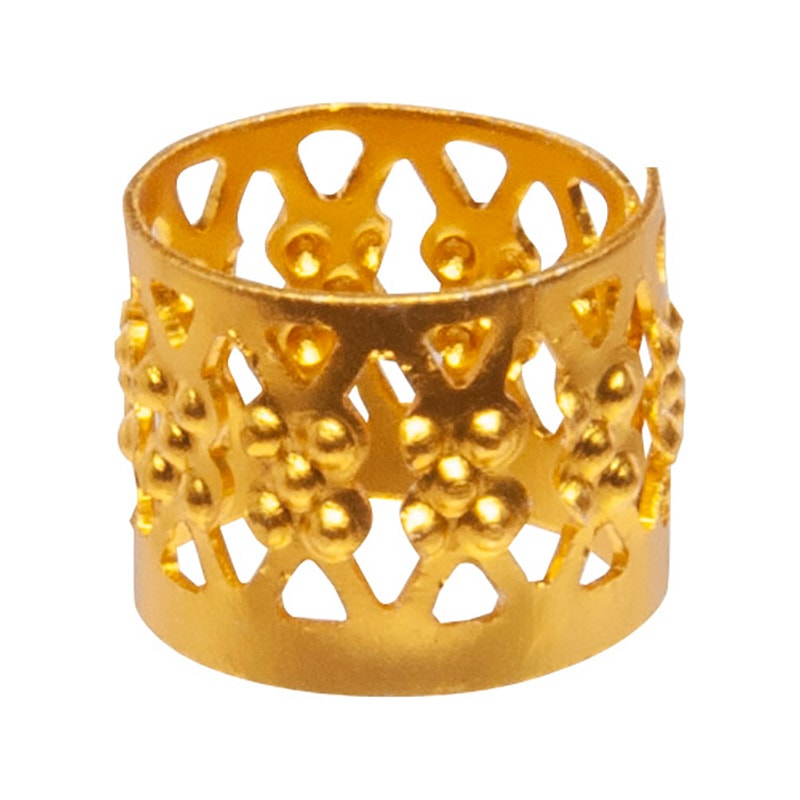 Diane Braid Cuffs, Gold, 25/Pack - Image 3