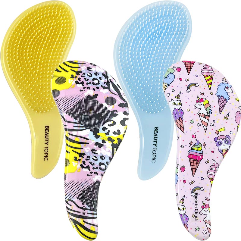 Beauty Topic Curved Hair Detangler