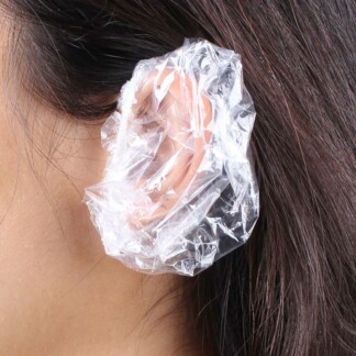 Disposable Clear Ear Protectors, 100/Pack