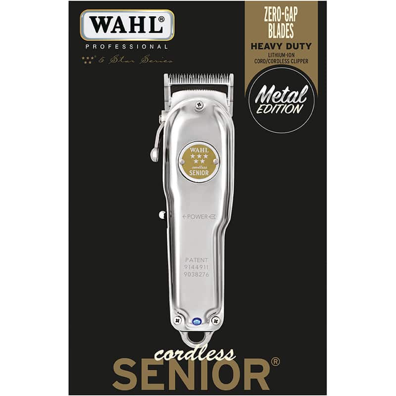 Wahl Senior Metal Edition Hair Clipper Cordless - Image 2