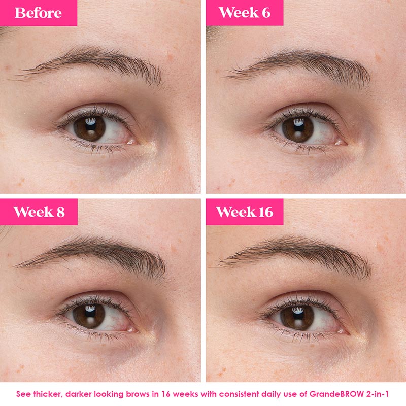 GrandeBROW 2-In-1 Tinted Brow Gel + Brow Enhancing Serum, 3.5ml - Image 13