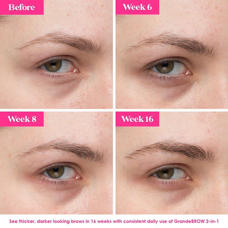 GrandeBROW 2-In-1 Tinted Brow Gel + Brow Enhancing Serum, 3.5ml - Image 14
