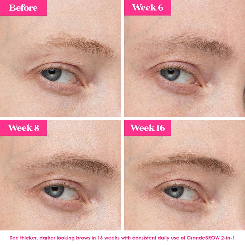 GrandeBROW 2-In-1 Tinted Brow Gel + Brow Enhancing Serum, 3.5ml - Image 12